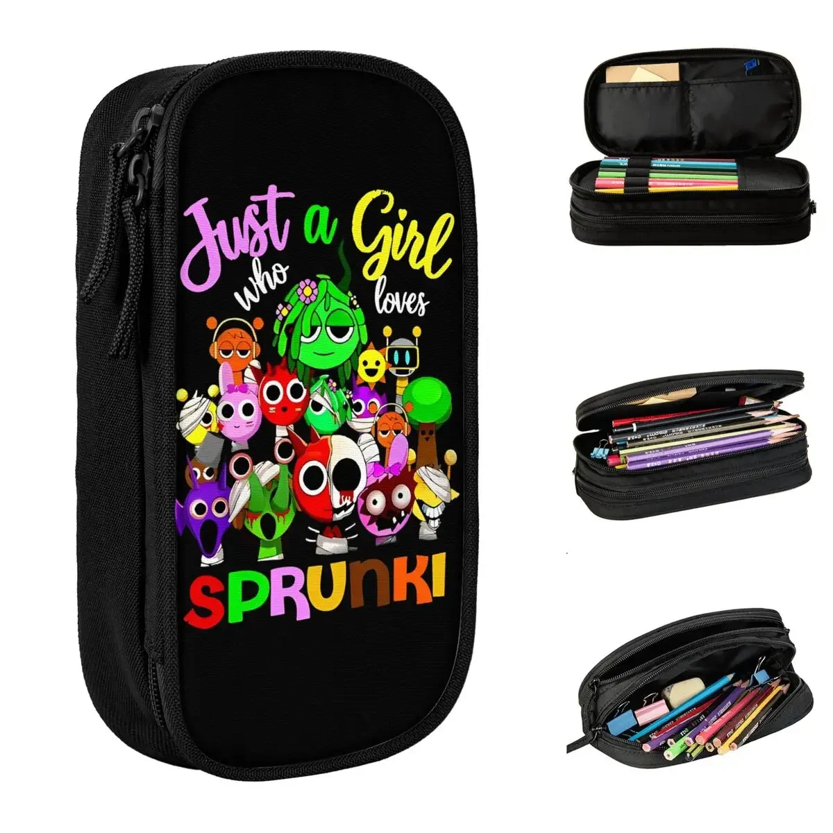 Games Sprunki Pencil Case Lovely Pen Holder Bags Kids Big Capacity Students School Cosmetic Pencilcases
Games Sprunki Pencil Case Lovely Pen Holder Bags Kids Big Capacity Students School Cosmetic Pencilcases