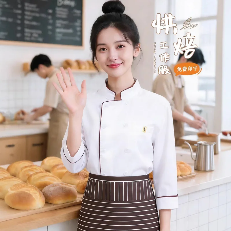 Летние униформы шеф-поваров с короткими рукавами для ресторанов, столовых, кухонь и кулинарных школ, униформы шеф-поваров с длинными рукавами для мужчин.
Летние униформы шеф-поваров с короткими рукавами для ресторанов, столовых, кухонь и кулинарных школ, униформы шеф-поваров с длинными рукавами для мужчин.
