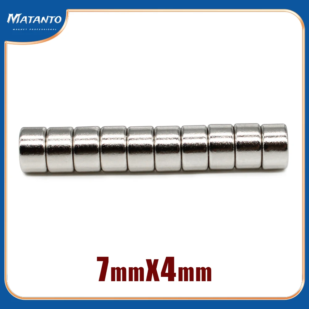 20/50/100/200/300PCS 7x4 mm Disc Search Magnet 7mmx4mm Permanent Small Round Magnet 7x4mm Neodymium Magnet Strong 7*4 mm N35
20/50/100/200/300PCS 7x4 mm Disc Search Magnet 7mmx4mm Permanent Small Round Magnet 7x4mm Neodymium Magnet Strong 7*4 mm N35
