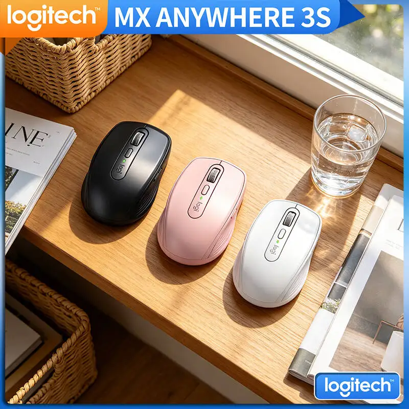 High-Performance Logitech MX Anywhere 3S Mouse - 8K DPI, Hyper-Scroll, Silent Operation, Perfect for Coding Task & Office Desk
High-Performance Logitech MX Anywhere 3S Mouse - 8K DPI, Hyper-Scroll, Silent Operation, Perfect for Coding Task & Office Desk