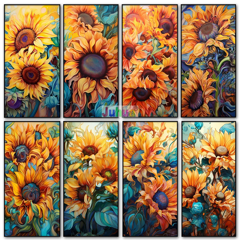 Sunflowers Diy Diamond Painting new 2024 Diamond Mosaic Full Square Round Jewelry cross stitch Plant Large size Home Decor Gift
Sunflowers Diy Diamond Painting new 2024 Diamond Mosaic Full Square Round Jewelry cross stitch Plant Large size Home Decor Gift