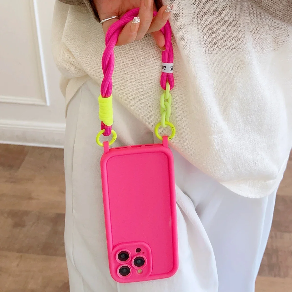 Luxury Solid Color With Lanyard Phone Case For iPhone 11 12 13 14 15 16 Pro Max 7 8 Plus X XR XS MAX 16E Shockproof Back Cover
Luxury Solid Color With Lanyard Phone Case For iPhone 11 12 13 14 15 16 Pro Max 7 8 Plus X XR XS MAX 16E Shockproof Back Cover