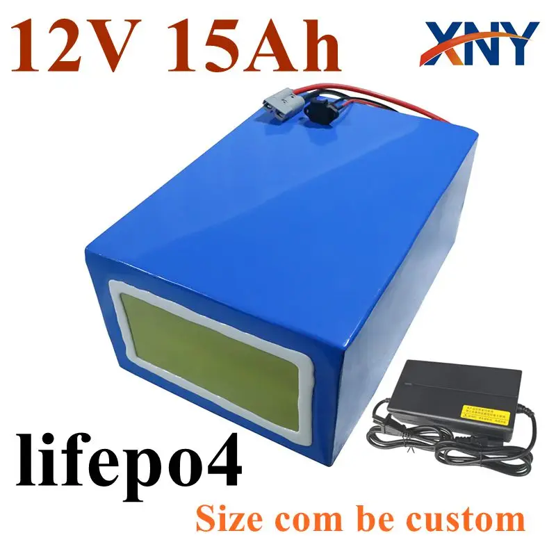 Lifepo4 12v 15Ah no 10Ah lifepo4 battery pack 12.8v 20A DC rechargeable for monitor Street light 240W golf trolley +2A charger
Lifepo4 12v 15Ah no 10Ah lifepo4 battery pack 12.8v 20A DC rechargeable for monitor Street light 240W golf trolley +2A charger