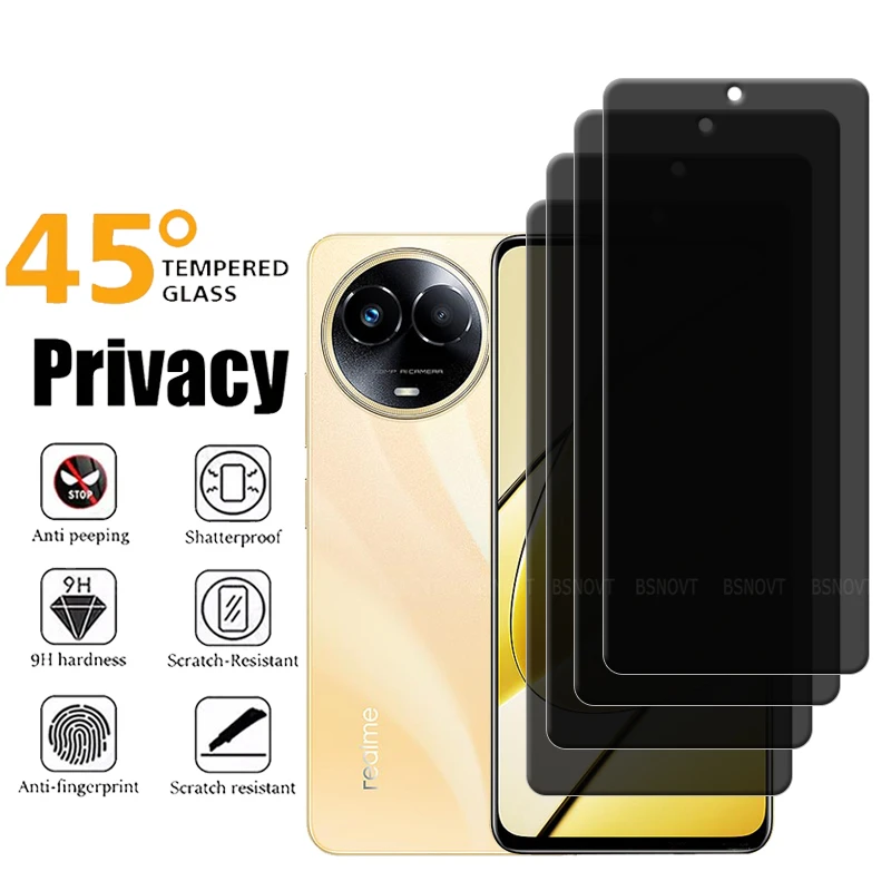 4/3/2/1Pcs For Realme 11 5G Glass OPPO Realme 11 5G Tempered Glass Privacy Anti-Spy Glue Screen Protector Realme11 Realme 11 5G
4/3/2/1Pcs For Realme 11 5G Glass OPPO Realme 11 5G Tempered Glass Privacy Anti-Spy Glue Screen Protector Realme11 Realme 11 5G