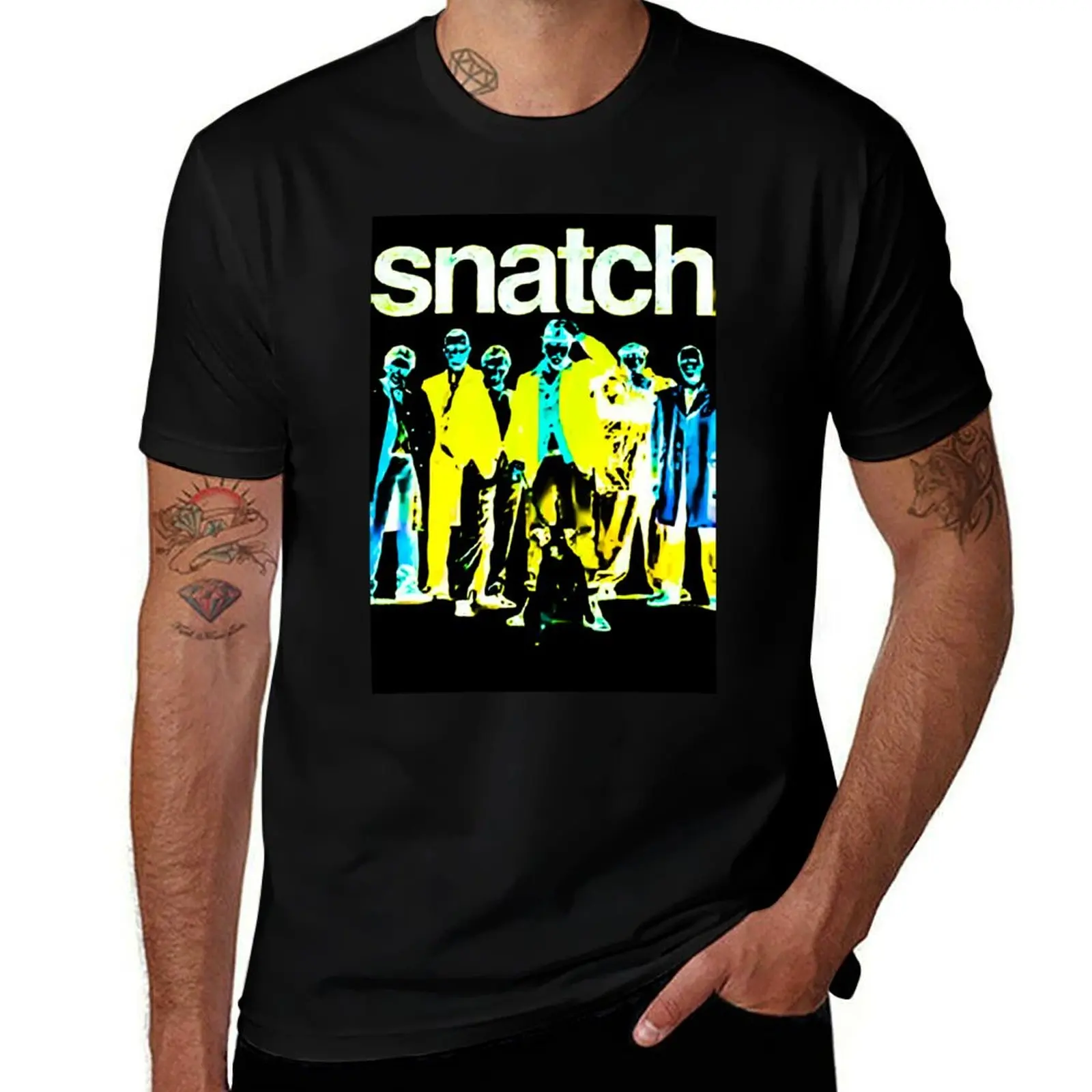 Inverted Snatch Poster T-Shirt tops Anime t-shirt Short sleeve tee funny shirt cotton men graphic t shirts
Inverted Snatch Poster T-Shirt tops Anime t-shirt Short sleeve tee funny shirt cotton men graphic t shirts