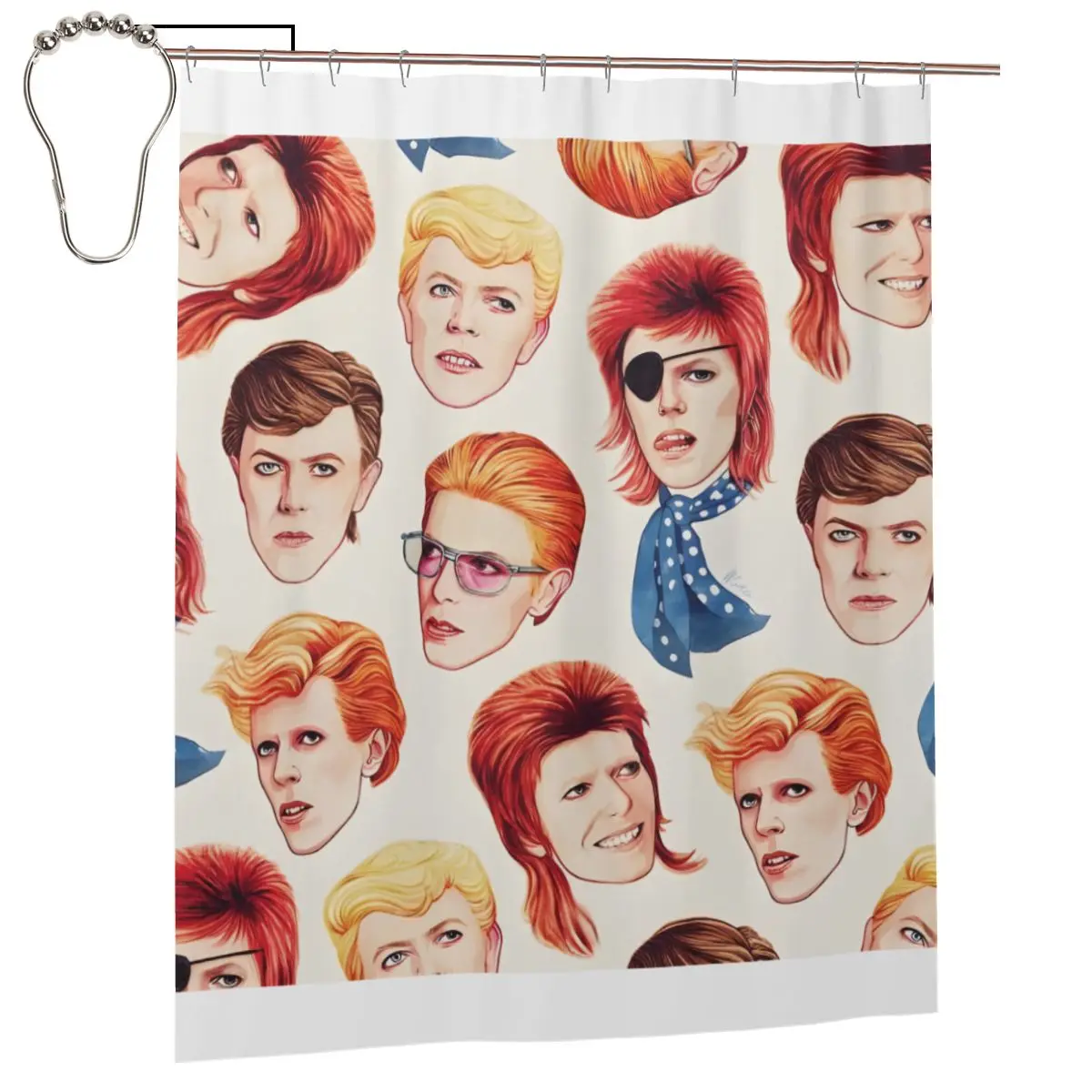 Звезда Single Davids Bowies Занавеска для душа Украшение ванной комнаты Занавеска для душа
Звезда Single Davids Bowies Занавеска для душа Украшение ванной комнаты Занавеска для душа