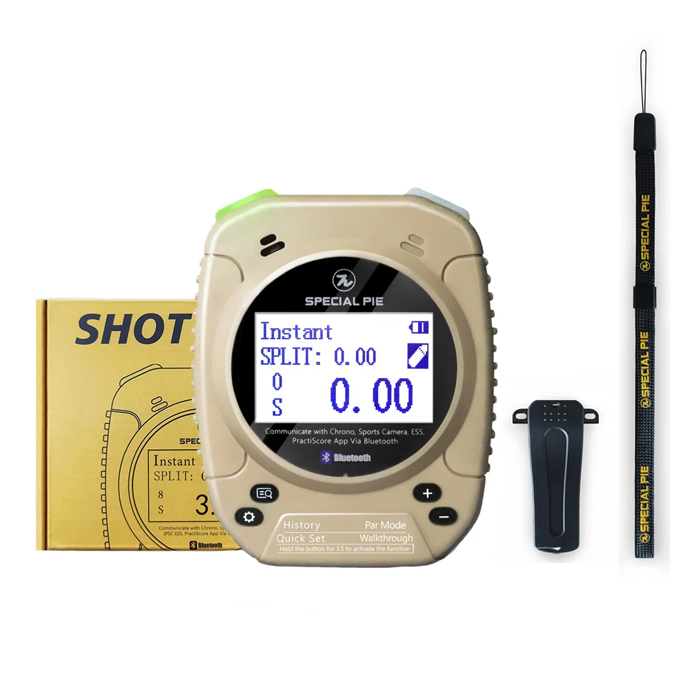 Special Pie Shot timer Recording timer Automatic backlight screen For IPSC IDPA APSC USPSA
Special Pie Shot timer Recording timer Automatic backlight screen For IPSC IDPA APSC USPSA