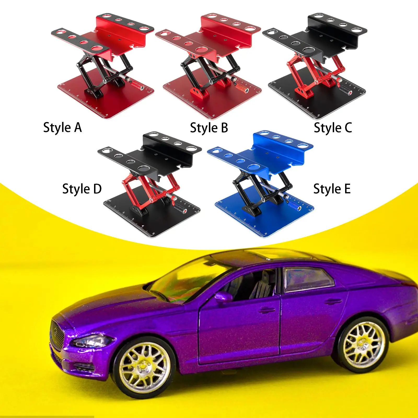RC Car Work Stand Universal Lightweight Repair Station Hobby Model Display Rack for 1/8 1/10 1/14 Crawler Climbing Car Vehicle
RC Car Work Stand Universal Lightweight Repair Station Hobby Model Display Rack for 1/8 1/10 1/14 Crawler Climbing Car Vehicle