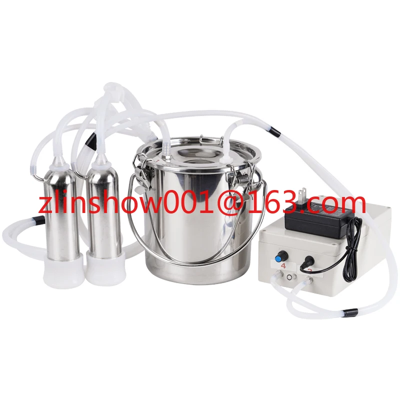 3L Stainless Steel Portable Cow Milk Machine Automatic Adjustable Goat Sheep Milking Machines With Pulse Vacuum Pump
3L Stainless Steel Portable Cow Milk Machine Automatic Adjustable Goat Sheep Milking Machines With Pulse Vacuum Pump