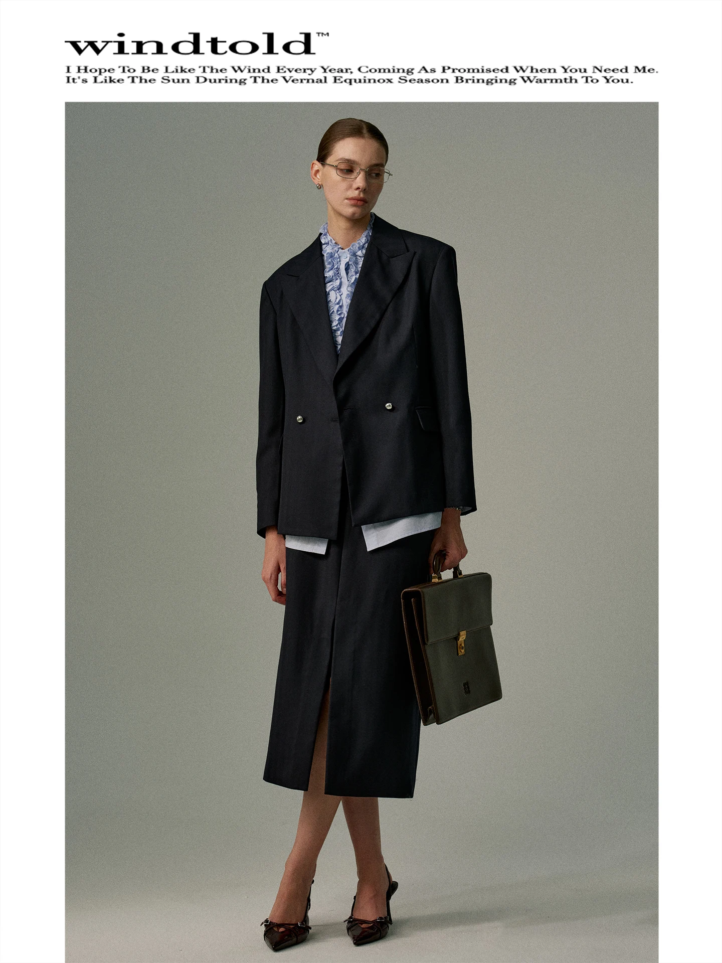 Windtold Precision Spun Australian Wool Double Breasted Commuter Sle Suit Skirt High nce Commuting Wind Pattern
Windtold Precision Spun Australian Wool Double Breasted Commuter Sle Suit Skirt High nce Commuting Wind Pattern