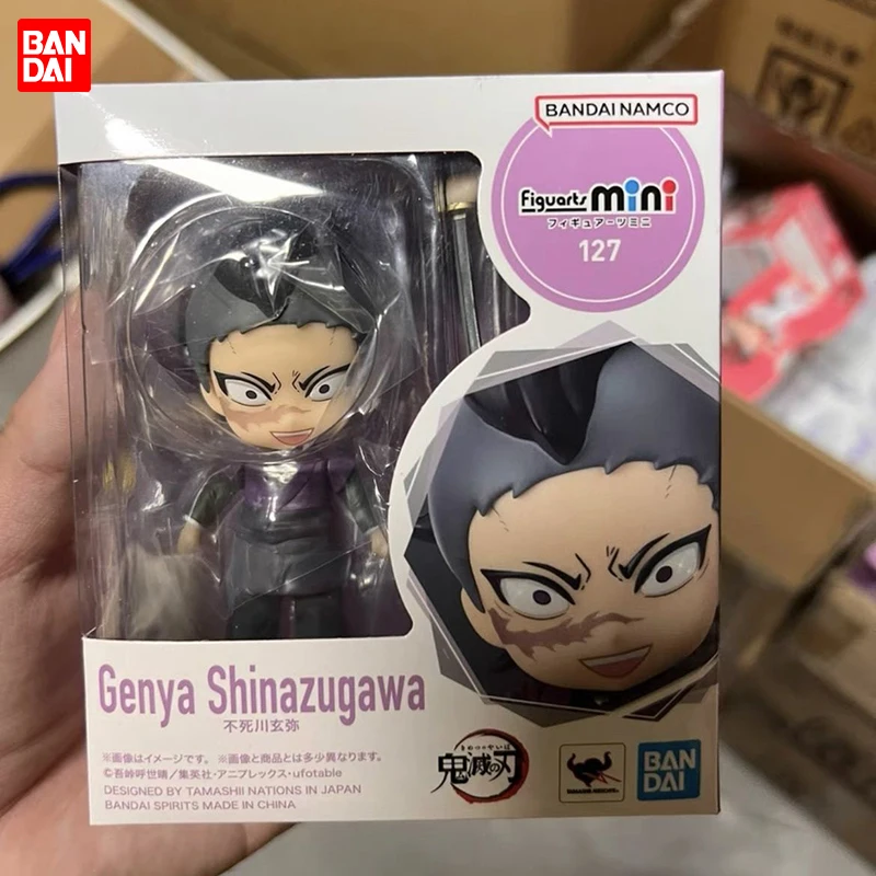 Фигурки Bandai из аниме «рассекающий демонов», оригинальные мини-фигурки Shinazugawa Genya, коллекционные игрушки, настольное украшение, подарок
Фигурки Bandai из аниме «рассекающий демонов», оригинальные мини-фигурки Shinazugawa Genya, коллекционные игрушки, настольное украшение, подарок
