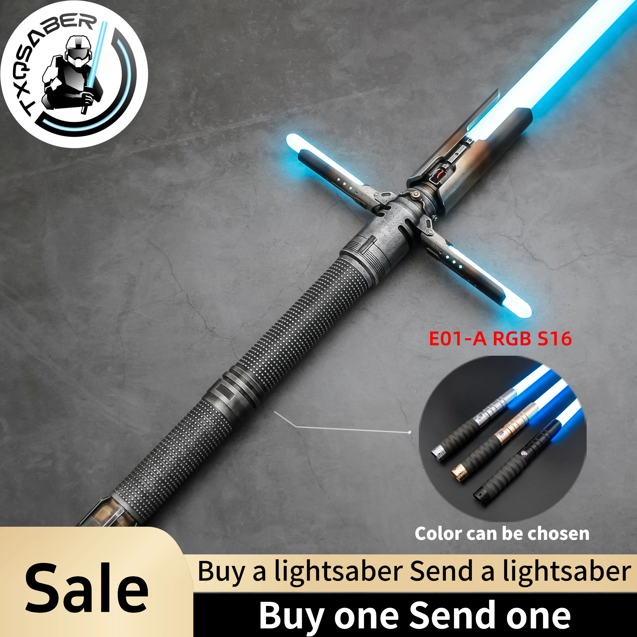 TXQSABER Replica Lightsaber CAL CROSS GUARD SDGB Pixel Light sword Heavy Dueling Metal Handle FOC Blaster Light Sword Adult Toys
TXQSABER Replica Lightsaber CAL CROSS GUARD SDGB Pixel Light sword Heavy Dueling Metal Handle FOC Blaster Light Sword Adult Toys