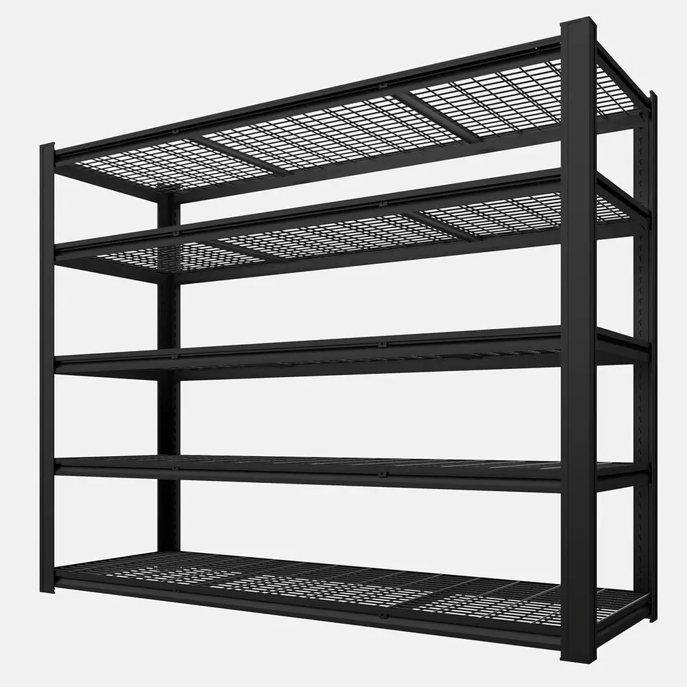 Extra Large 84 Tall 62 Wide 24 Deep Adjustable Metal 6-Shelf Heavy Duty Storage Rack for Garage/Warehouse
Extra Large 84 Tall 62 Wide 24 Deep Adjustable Metal 6-Shelf Heavy Duty Storage Rack for Garage/Warehouse