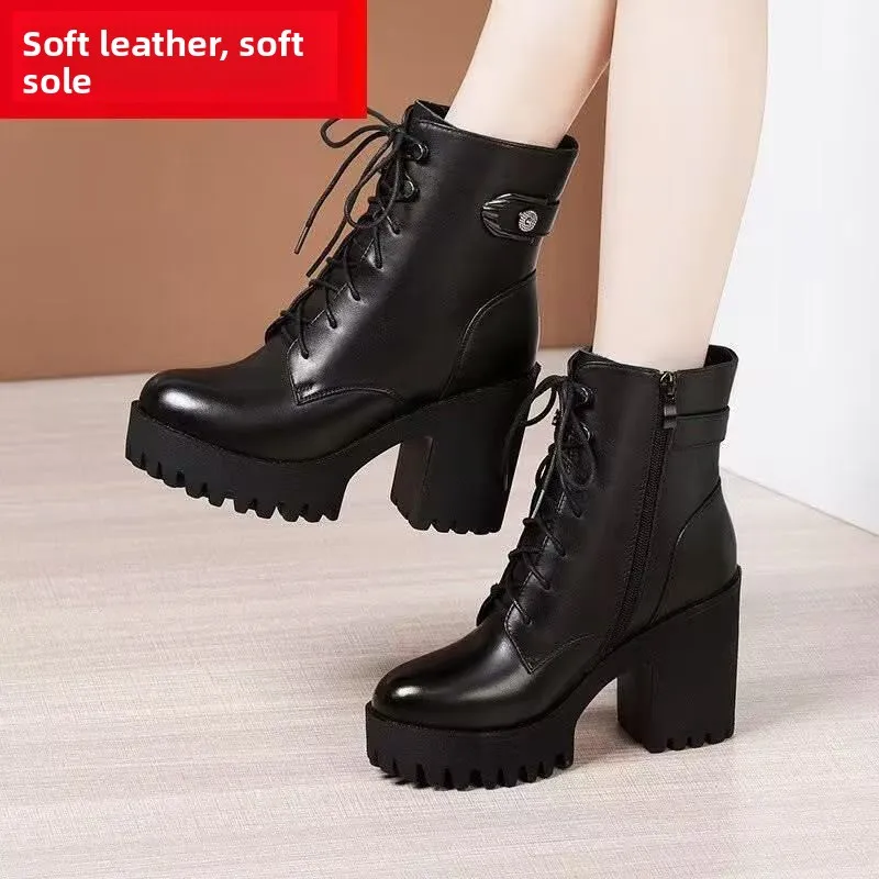 Women's Boots High Heel Fleece Lined Thick Heel Belted Mid-Calf Waterproof Platform Short Boots Commute Style Winter S...
Women's Boots High Heel Fleece Lined Thick Heel Belted Mid-Calf Waterproof Platform Short Boots Commute Style Winter S...