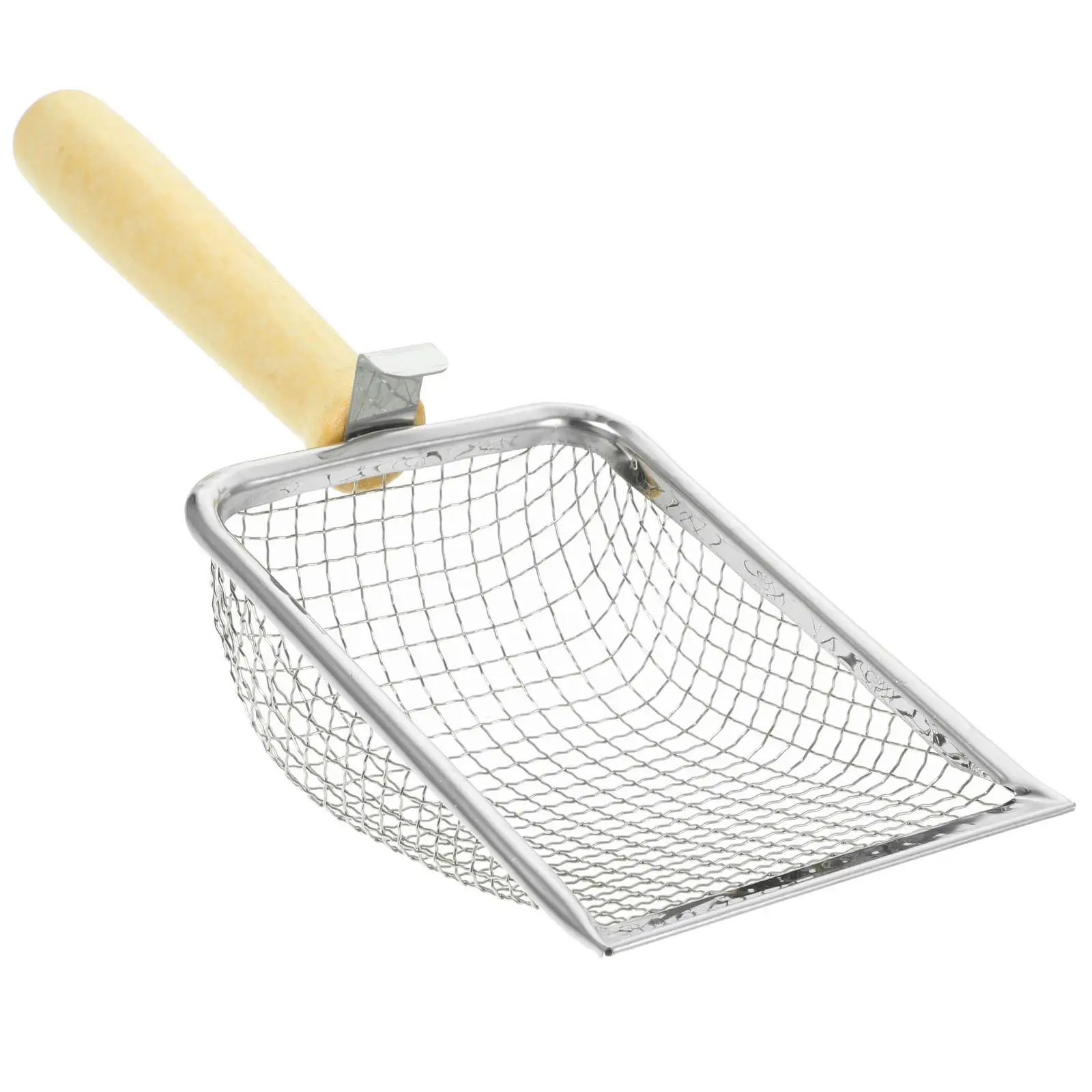 Stainless Steel Cat Litter ScoopOrange 5.0X5.0 Non Stick Small Particle Sifter Cleaning Tool for Pet Litter Box Shovel
Stainless Steel Cat Litter ScoopOrange 5.0X5.0 Non Stick Small Particle Sifter Cleaning Tool for Pet Litter Box Shovel
