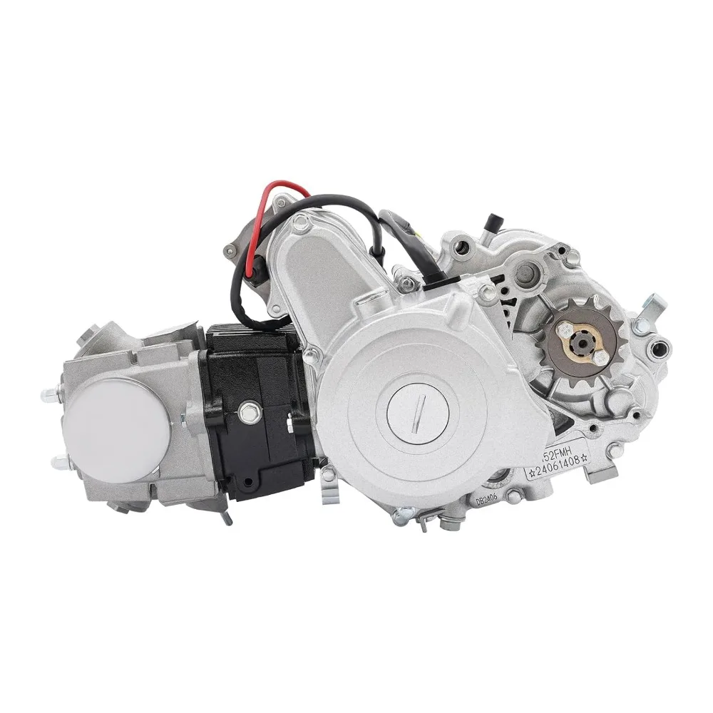 4 Stroke Gas Engine Motor, 110CC Electric Start Single Cylinder Auto Motor Gearbox, Electric Auto Start Engine Motor
4 Stroke Gas Engine Motor, 110CC Electric Start Single Cylinder Auto Motor Gearbox, Electric Auto Start Engine Motor