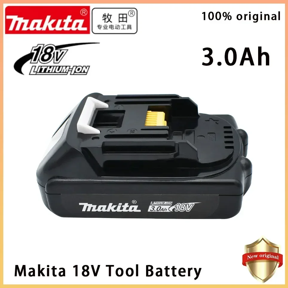18V 3.0Ah Makita Original Rechargeable Li-Ion Battery For BL1830 BL1815 BL1860 BL1840 194205-3 Replacement Power Tools Battery
18V 3.0Ah Makita Original Rechargeable Li-Ion Battery For BL1830 BL1815 BL1860 BL1840 194205-3 Replacement Power Tools Battery