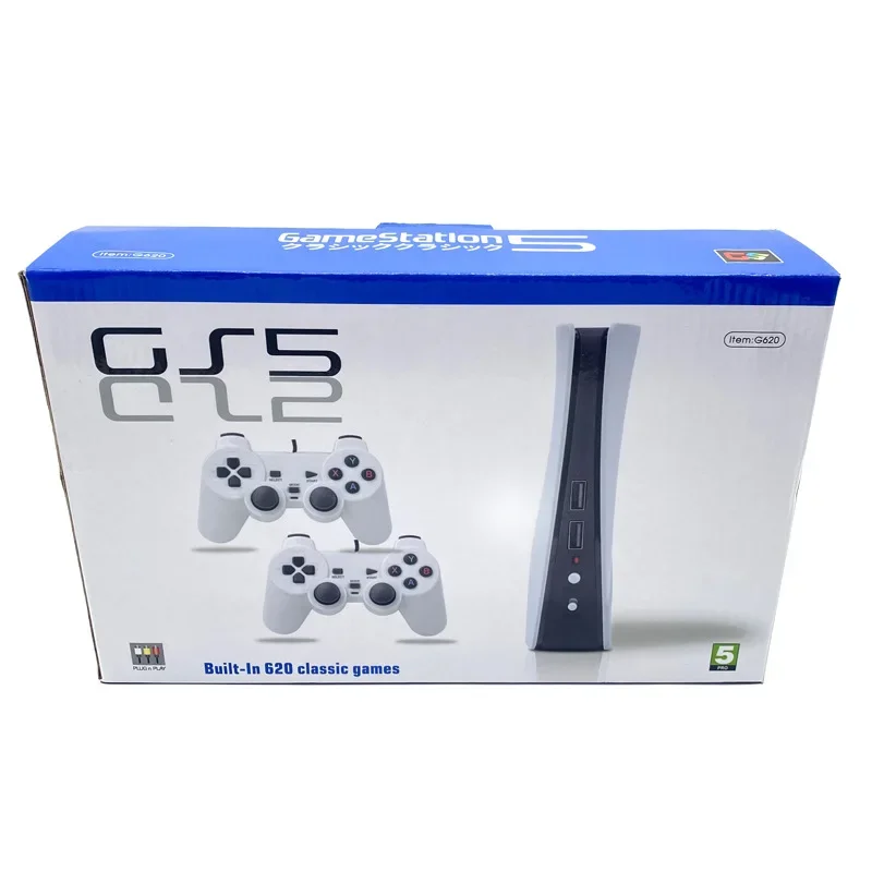 Новинка GS5 Pro G620 видео игровая консоль с 620 классическими играми 8 бит ТВ консоль Ретро Ручной USB два проводных игровой плеер AV выход 
Новинка GS5 Pro G620 видео игровая консоль с 620 классическими играми 8 бит ТВ консоль Ретро Ручной USB два проводных игровой плеер AV выход
