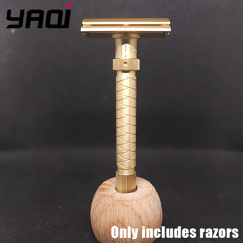 2026 New Arrival!Yaqi Brass V2 Safety Razor 100% Brass Material Adjustable With 90mm Length 12mm Diameter - the Final Cut
2026 New Arrival!Yaqi Brass V2 Safety Razor 100% Brass Material Adjustable With 90mm Length 12mm Diameter - the Final Cut