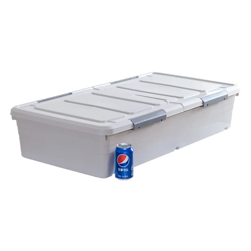 Large Size Flat Plastic Sed European Sle Bed Underbed Storage Box with Cover Convenient Narrow Long Student Moisture Proof
Large Size Flat Plastic Sed European Sle Bed Underbed Storage Box with Cover Convenient Narrow Long Student Moisture Proof