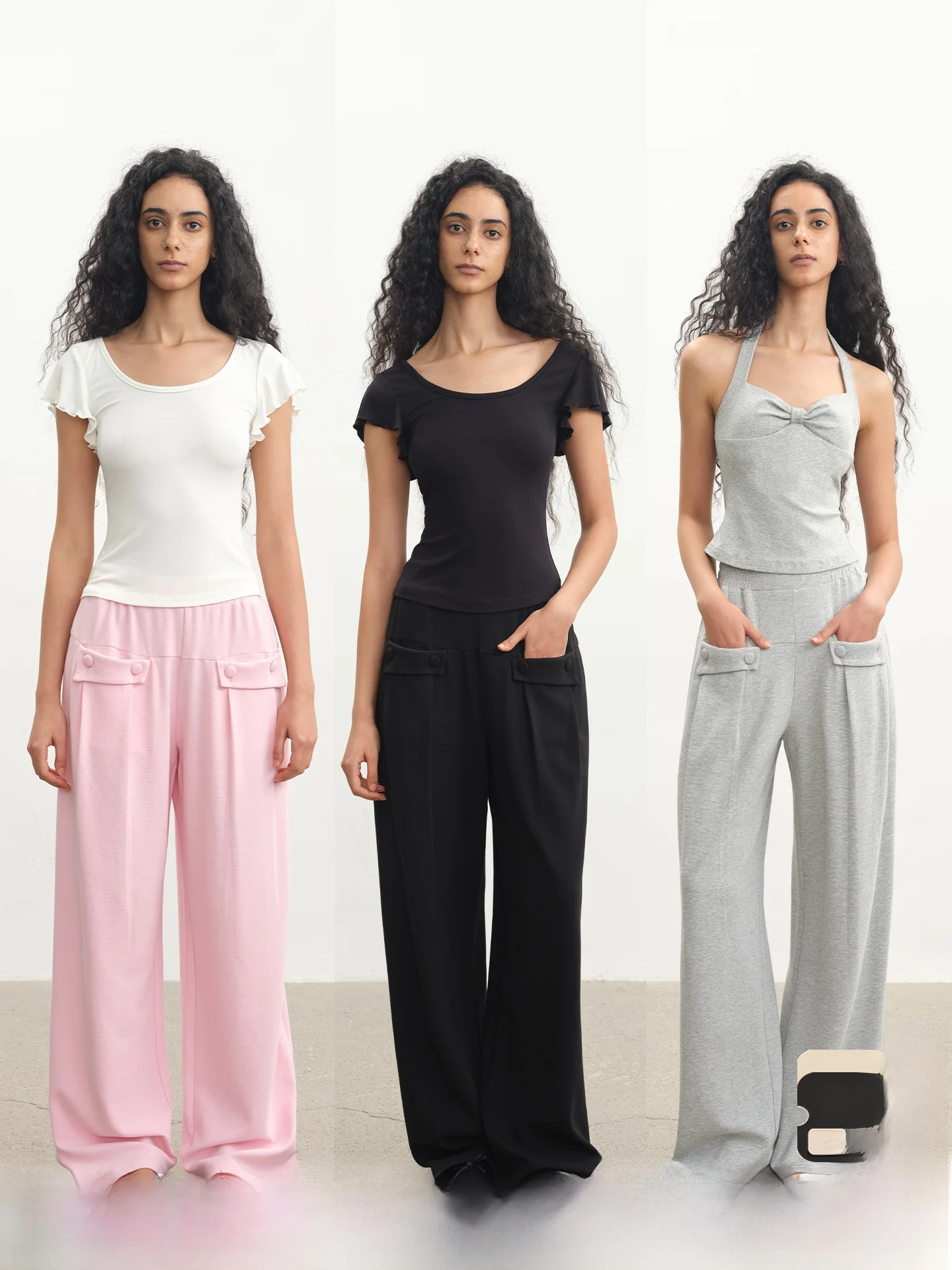JCAESAR Women's Pleated Front Insert Sweatpants Loose Straight Leg Long Trousers Textured Wfle Pattern Casual Low Waist
JCAESAR Women's Pleated Front Insert Sweatpants Loose Straight Leg Long Trousers Textured Wfle Pattern Casual Low Waist
