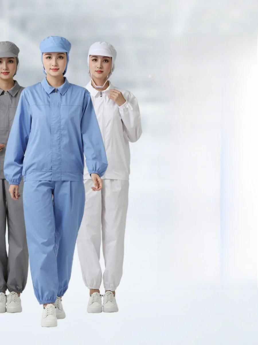 Комплект белой рабочей униформы с длинными рукавами для пищевой промышленности, для мужчин и женщин, защитный костюм из смесового хлопка, влагоотводящий
Комплект белой рабочей униформы с длинными рукавами для пищевой промышленности, для мужчин и женщин, защитный костюм из смесового хлопка, влагоотводящий