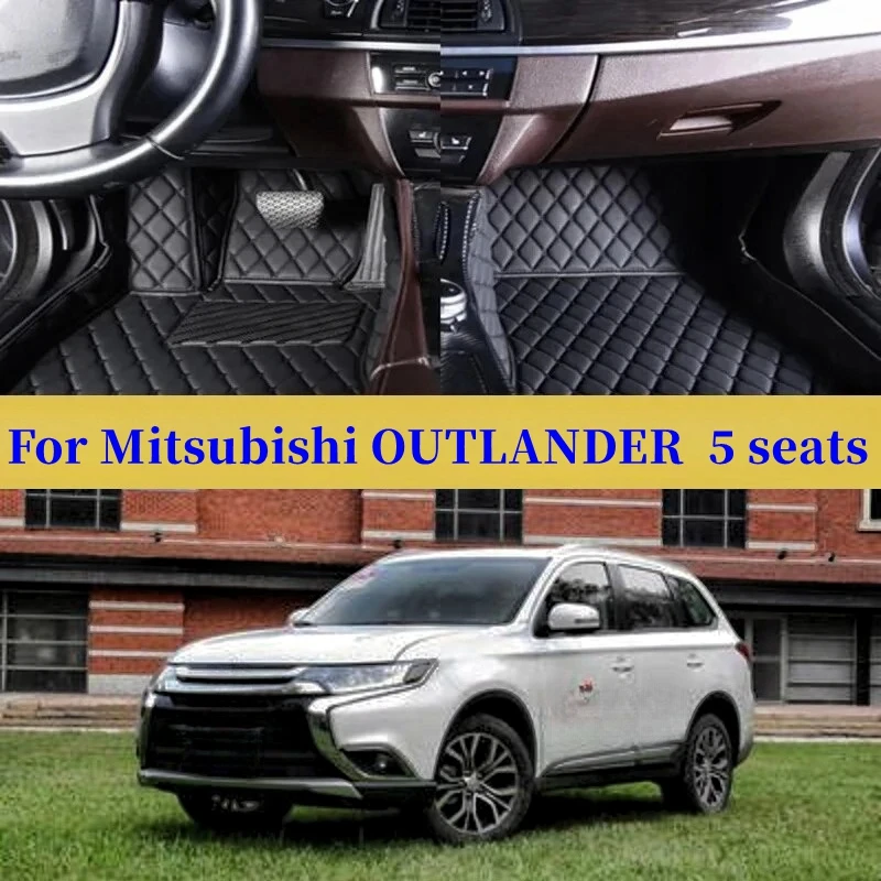 Custom For Mitsubishi OUTLANDER 5 seat Car Foot Pads Protective Pad Auto Floor Mats Automobile Carpet Cover Lnterior Accessories
Custom For Mitsubishi OUTLANDER 5 seat Car Foot Pads Protective Pad Auto Floor Mats Automobile Carpet Cover Lnterior Accessories