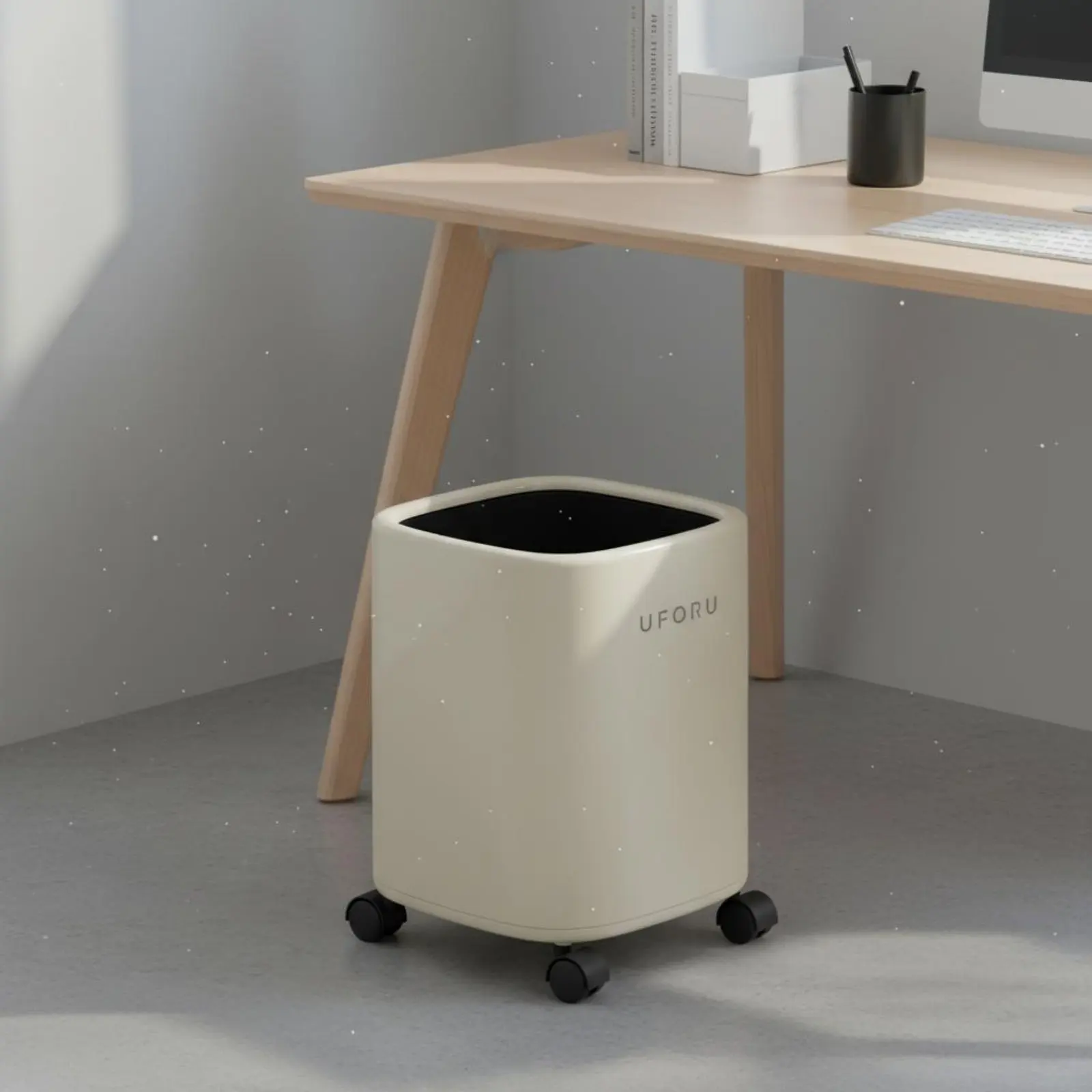 Wheeled Garbage Bin Modern Look Rolling Garbage Can Large uncoveredTop Waste Bin Odor Control Trash Can with Lid Ergonomic
Wheeled Garbage Bin Modern Look Rolling Garbage Can Large uncoveredTop Waste Bin Odor Control Trash Can with Lid Ergonomic