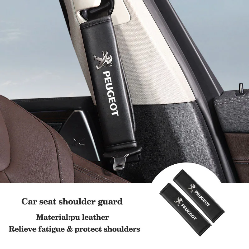 Защитный чехол для автомобильного ремня безопасности из искусственной кожи для Peugeot 208 308 206 307 207 3008 407 508 2008 5008 406 408 607 4008
Защитный чехол для автомобильного ремня безопасности из искусственной кожи для Peugeot 208 308 206 307 207 3008 407 508 2008 5008 406 408 607 4008