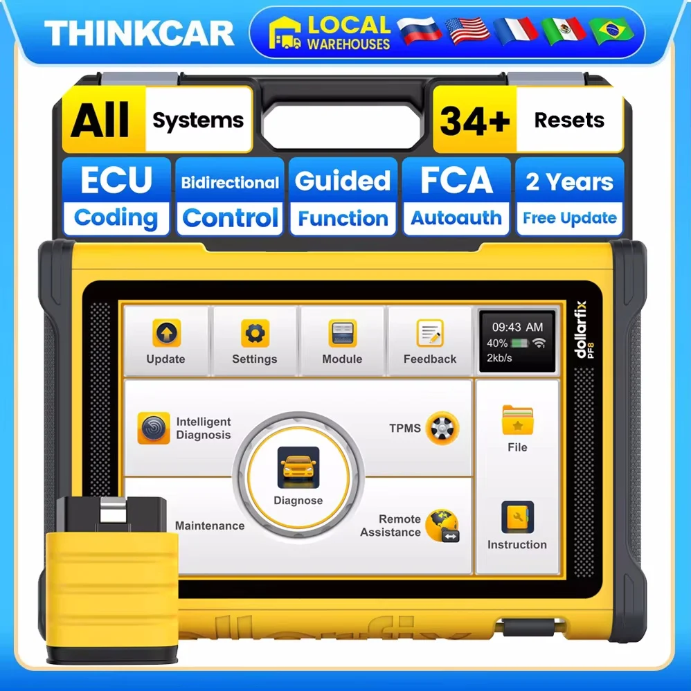 Dollarfix PF8 Professional OBD2 Scanner Full System Automotive Tools 34 Resets Lifetime Free Car Diagnostic Scanner 2024
Dollarfix PF8 Professional OBD2 Scanner Full System Automotive Tools 34 Resets Lifetime Free Car Diagnostic Scanner 2024