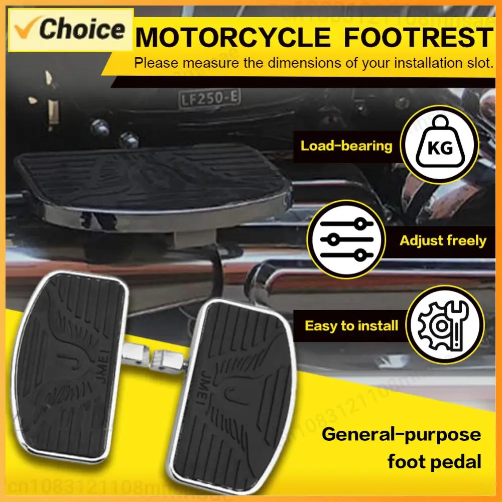 2 шт. универсальные передние подножки для мотоцикла 360 ° Поворотные подножки, простая установка, нескользящая подставка для ног, педаль для Honda Yamaha
2 шт. универсальные передние подножки для мотоцикла 360 ° Поворотные подножки, простая установка, нескользящая подставка для ног, педаль для Honda Yamaha