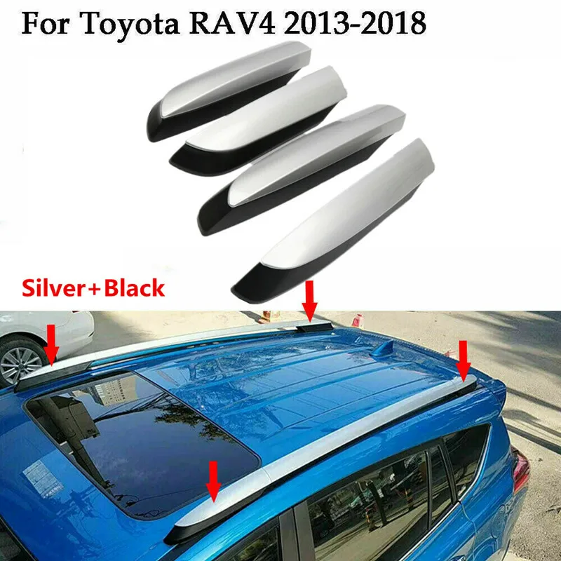 4x Roof Rack Cover Rail End Shell Replacement Fit For Toyota RAV4 2013-2018 CB
4x Roof Rack Cover Rail End Shell Replacement Fit For Toyota RAV4 2013-2018 CB