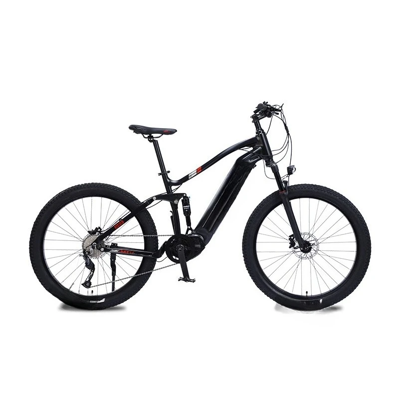 Aluminum double shock absorber soft tail hydraulic brake 27.5 inch octagonal central motor mountain moped
Aluminum double shock absorber soft tail hydraulic brake 27.5 inch octagonal central motor mountain moped