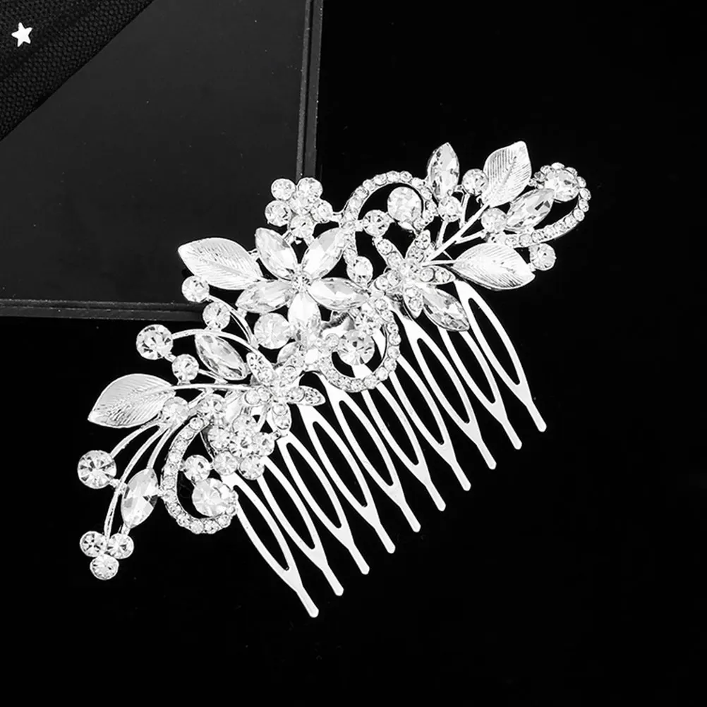 2 Pcs Prom Bridal Comb Photography Props Wedding Hair Accessories for Brides Silver
2 Pcs Prom Bridal Comb Photography Props Wedding Hair Accessories for Brides Silver