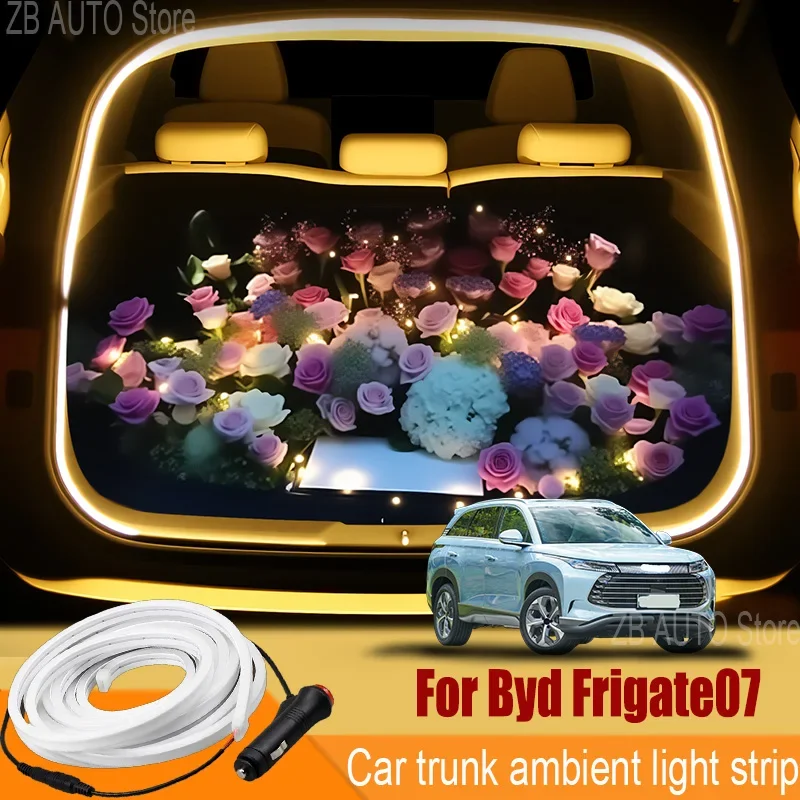 For byd Frigate07 Automobile trunk ambient light automatic sensing car interior lighting with accessories
For byd Frigate07 Automobile trunk ambient light automatic sensing car interior lighting with accessories