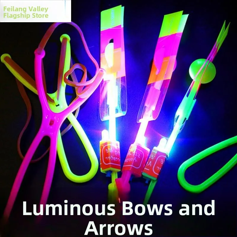 Elastic Glowing Outdoor Children's Toy Dart Shooting Bow And Arrow Fairy Dragonfly Flying Device Street Stall Toy Blue Valley
Elastic Glowing Outdoor Children's Toy Dart Shooting Bow And Arrow Fairy Dragonfly Flying Device Street Stall Toy Blue Valley