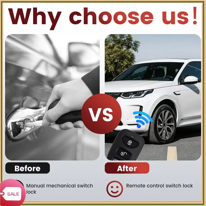 Unique Universal One-Way Car Anti-Theft Device Sound And Light Alarm Remote Car Anti-Theft Alarm Protection Safety System
Unique Universal One-Way Car Anti-Theft Device Sound And Light Alarm Remote Car Anti-Theft Alarm Protection Safety System