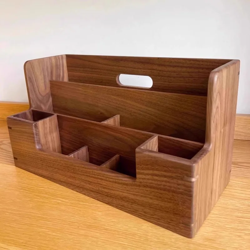 Multifunctional Storage Box Walnut Wood Desktop Organizer with Compartments Office Desk Writing Case 3-Tier Sundries Organizer
Multifunctional Storage Box Walnut Wood Desktop Organizer with Compartments Office Desk Writing Case 3-Tier Sundries Organizer