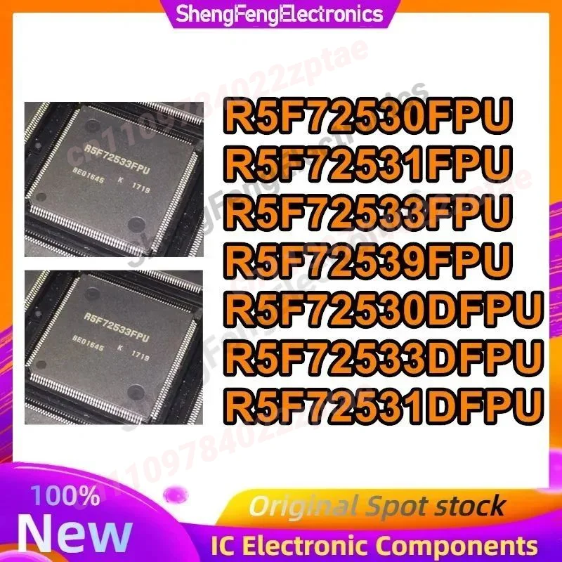 R5F72530FPU R5F72530DFPU R5F72531FPU R5F72531DFPU R5F72533FPU R5F72533DFPU R5F72539FPU QFP-176 Microcontroller chip
R5F72530FPU R5F72530DFPU R5F72531FPU R5F72531DFPU R5F72533FPU R5F72533DFPU R5F72539FPU QFP-176 Microcontroller chip