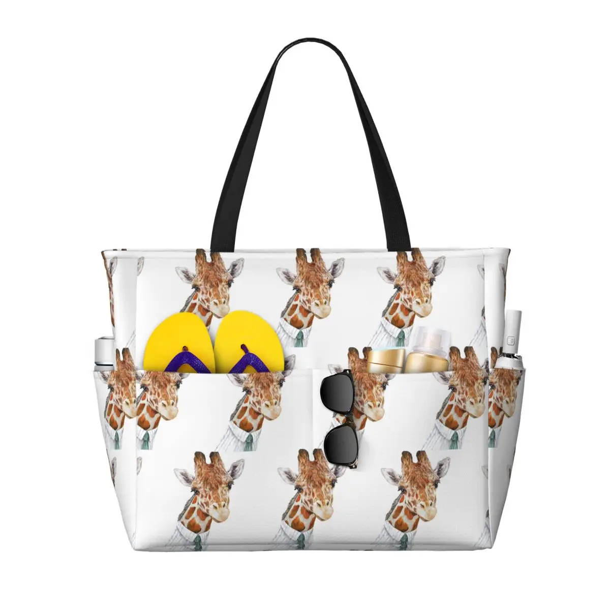 Giraffe Beach Tote Bag Sport Gym Yoga Duffle Large Tote Bag Women Travel Bag Fitness bag
Giraffe Beach Tote Bag Sport Gym Yoga Duffle Large Tote Bag Women Travel Bag Fitness bag