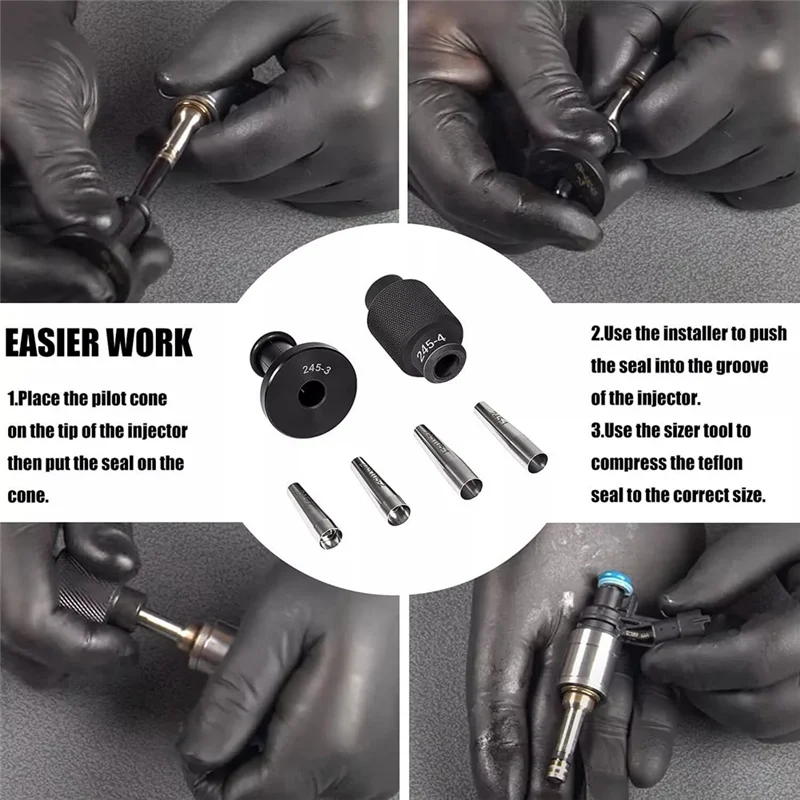 GM245 Fuel Injector Seals Tool 6706 Injector Rail Assembly Remover Set For GM 18683AA000
GM245 Fuel Injector Seals Tool 6706 Injector Rail Assembly Remover Set For GM 18683AA000