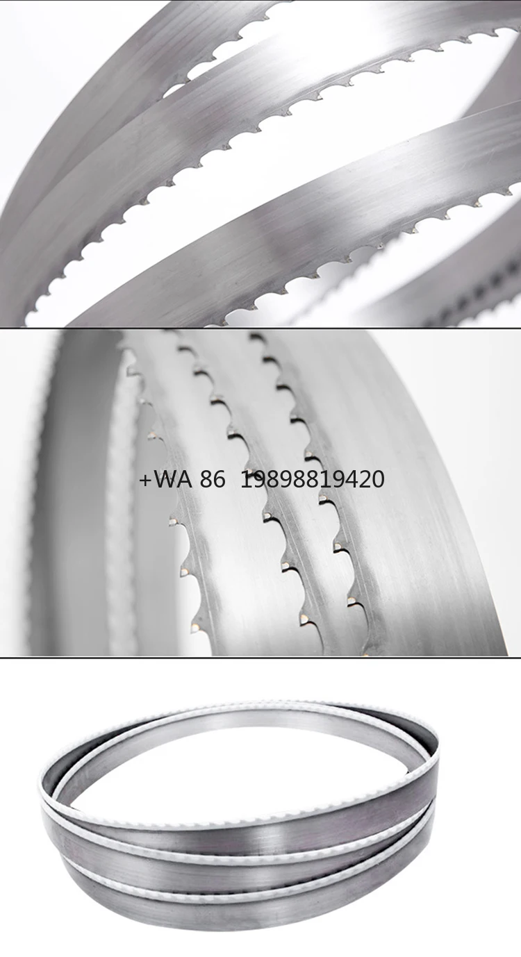 Острый длительный дизайн Твердосплавное полотно ленточной пилы TCT для всех видов леса Дешевые высокоэффективные вольфрамовые зубы
Острый длительный дизайн Твердосплавное полотно ленточной пилы TCT для всех видов леса Дешевые высокоэффективные вольфрамовые зубы