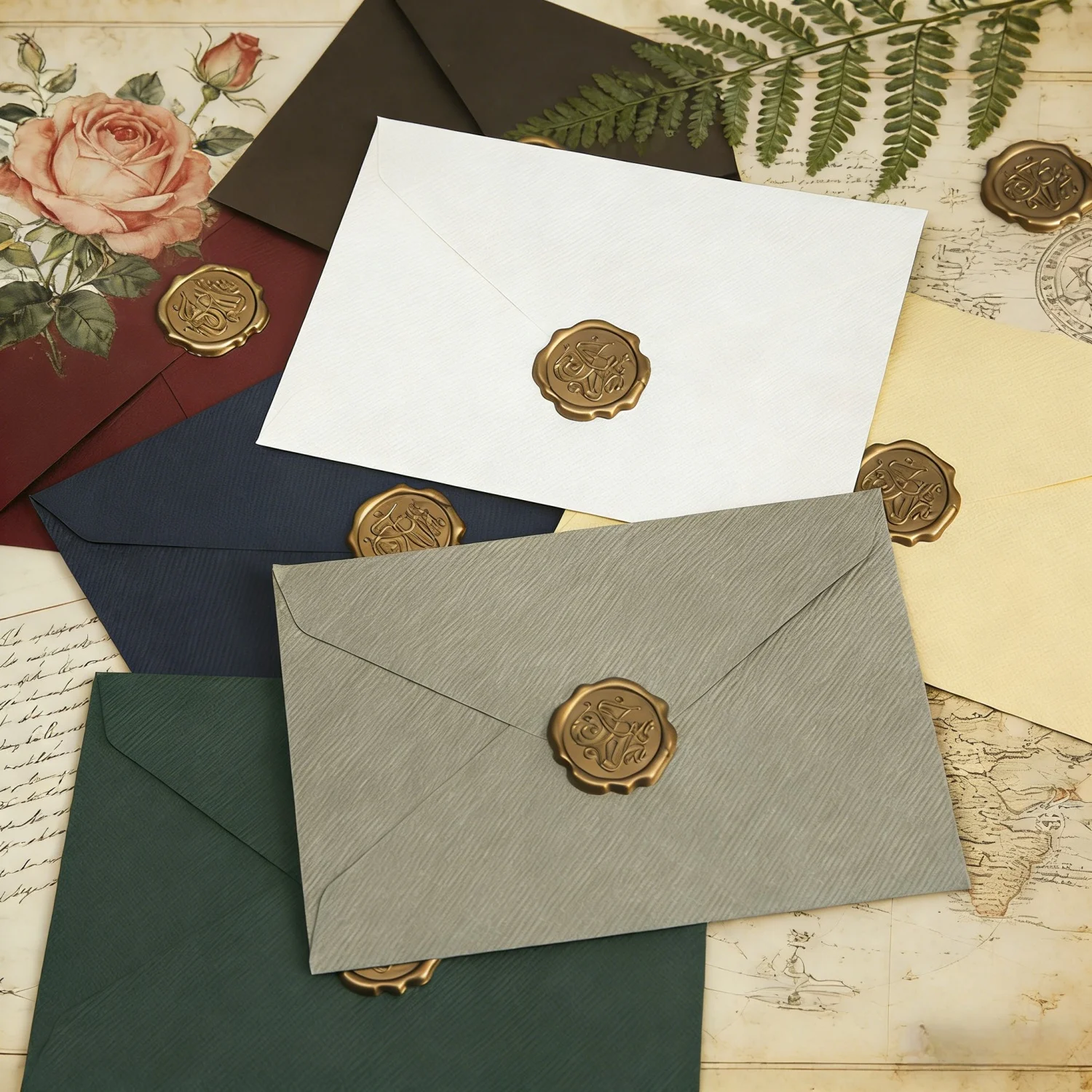 Linen Texture Envelope & Stationery Set - Western Vintage Specialty Paper for Love Letter Invitation Postcard Festival & Wedding
Linen Texture Envelope & Stationery Set - Western Vintage Specialty Paper for Love Letter Invitation Postcard Festival & Wedding