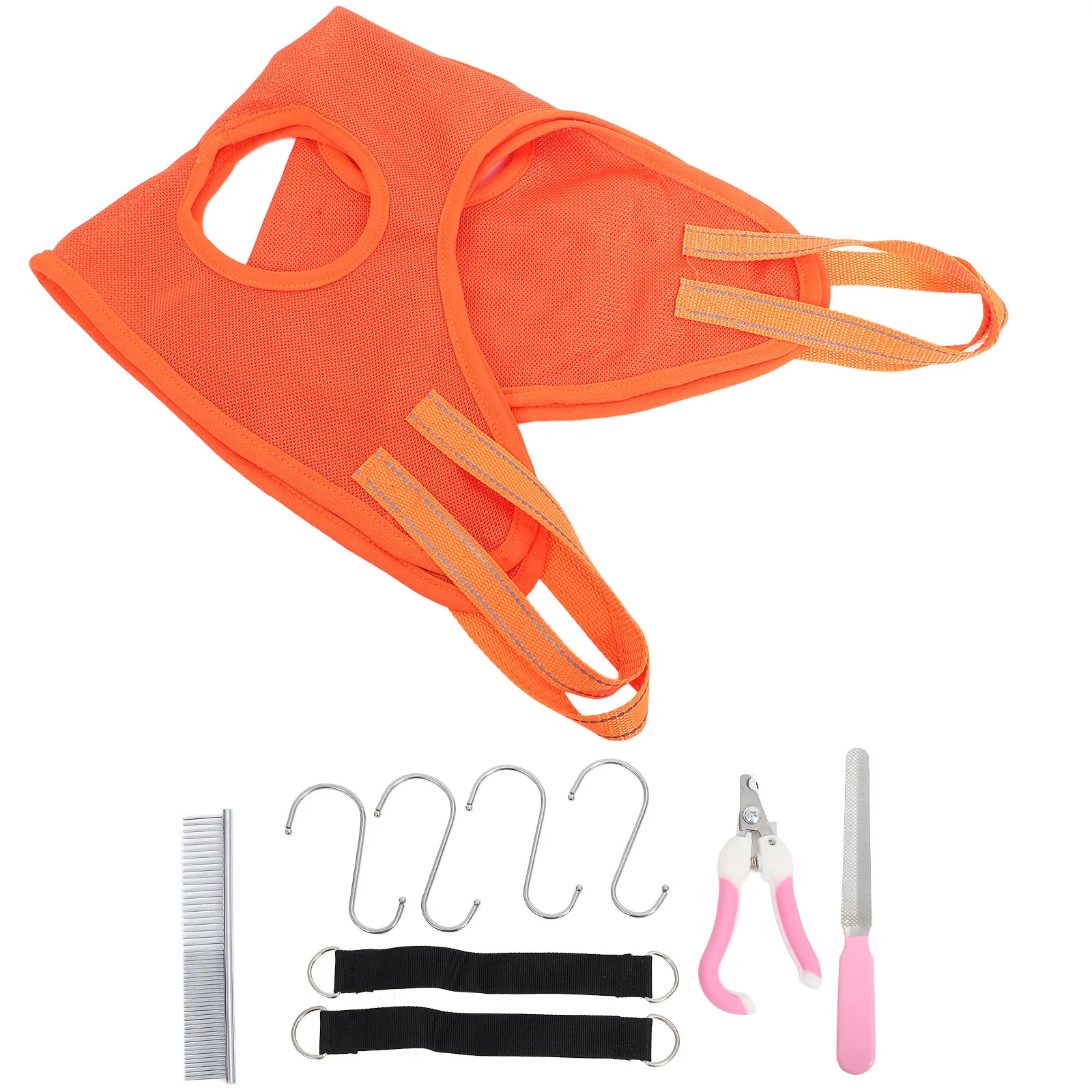 Pet Hammock Grooming Session Hammocks Household Station Nail Tool Polyester Comb Harness
Pet Hammock Grooming Session Hammocks Household Station Nail Tool Polyester Comb Harness