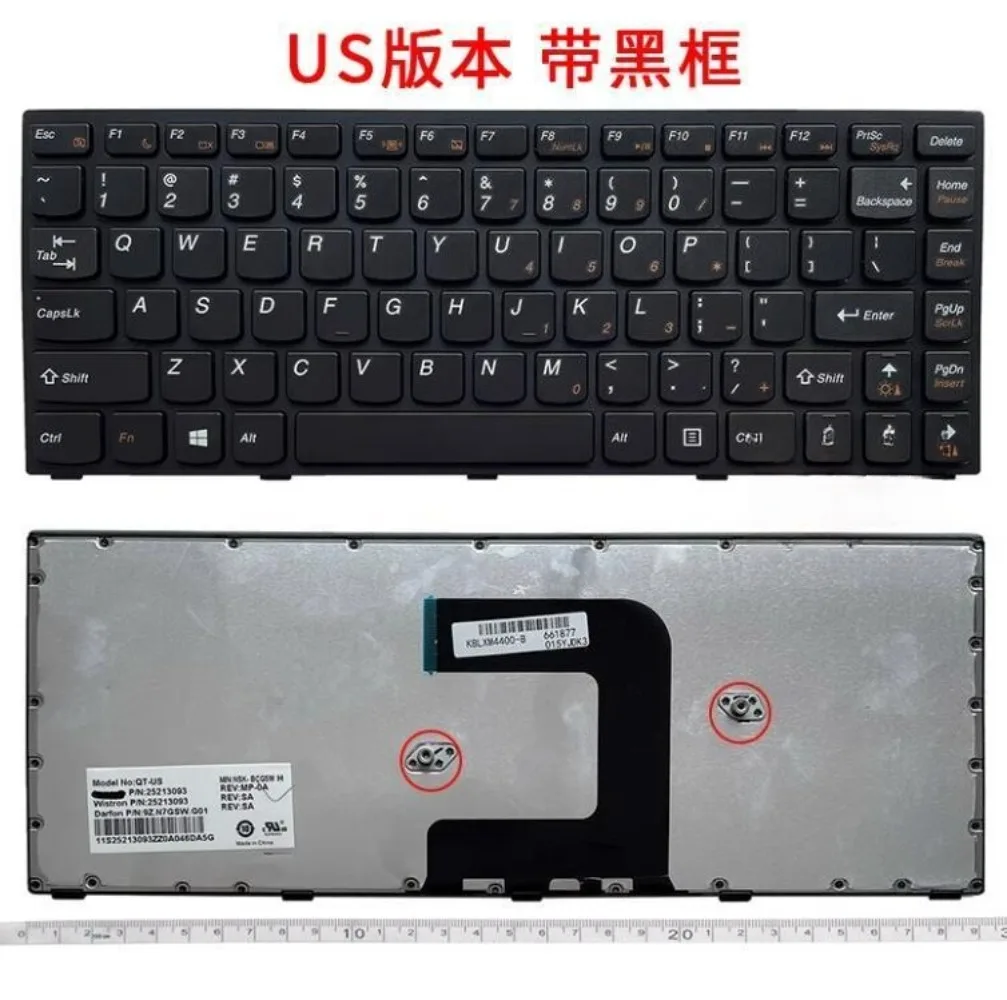 Новая клавиатура для ноутбука Lenovo M4400 M4400A M4450 M4450A, черная рамка, американская раскладка
Новая клавиатура для ноутбука Lenovo M4400 M4400A M4450 M4450A, черная рамка, американская раскладка