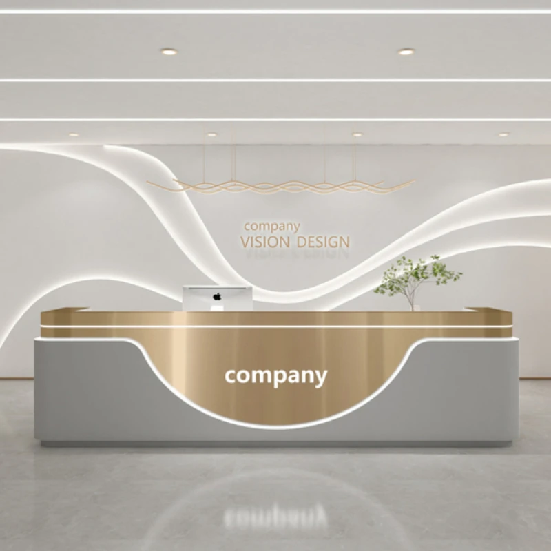 Aesthetic Reception Desks Office Standing School Help Coffee Shop Simple Reception Restaurant Luxury Escrivaninha Bar Furniture
Aesthetic Reception Desks Office Standing School Help Coffee Shop Simple Reception Restaurant Luxury Escrivaninha Bar Furniture