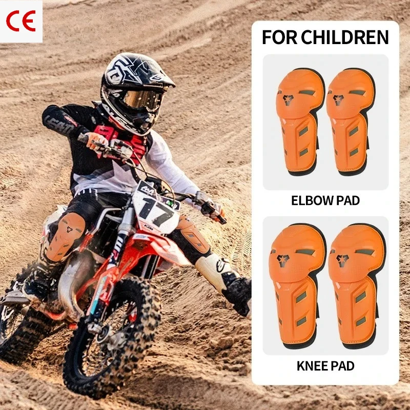 Kids' Motocross Protective Gear: Anti-Fall Shock Absorb Elbow & Knee Pads Set for Off-Road Motorcycle Bicycle Kids Safety Riding
Kids' Motocross Protective Gear: Anti-Fall Shock Absorb Elbow & Knee Pads Set for Off-Road Motorcycle Bicycle Kids Safety Riding