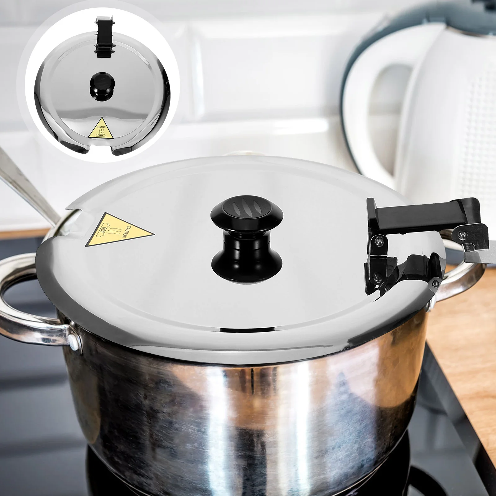 Commercial Hotpot Accessories Replacement Cooker Lid Metal Stew for Buffet Spill Proof Stainless Steel Soup Lids Covers
Commercial Hotpot Accessories Replacement Cooker Lid Metal Stew for Buffet Spill Proof Stainless Steel Soup Lids Covers