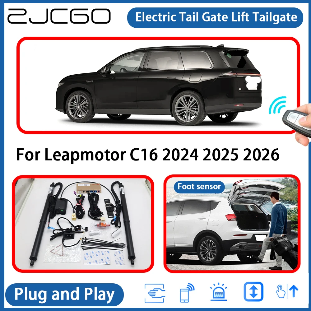 for Leapmotor C16 2024 2025 2026 Automatic Powered Tailgate Power Liftgate Electric Tail Gate Lift Assisting System
for Leapmotor C16 2024 2025 2026 Automatic Powered Tailgate Power Liftgate Electric Tail Gate Lift Assisting System