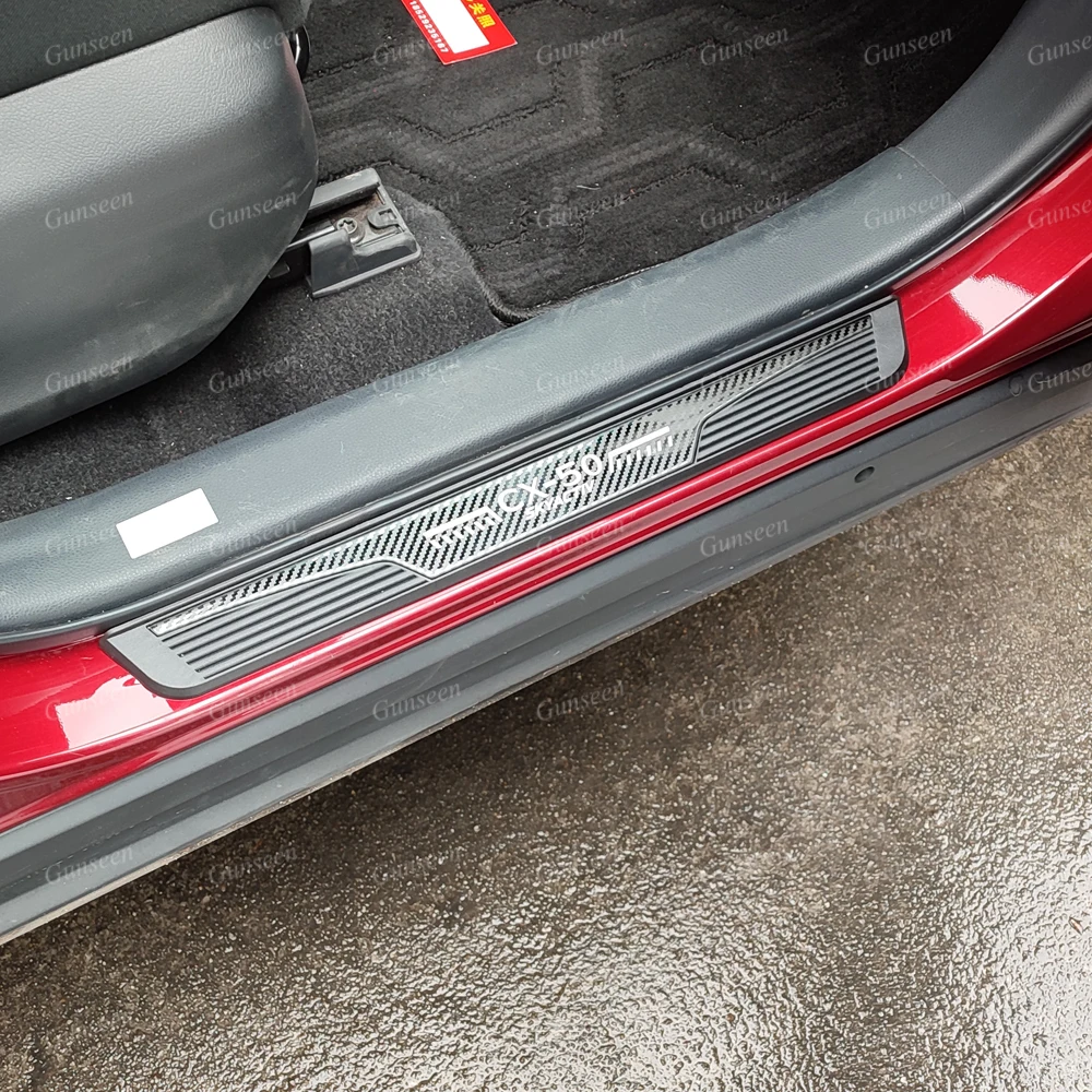 Автомобильные аксессуары для Mazda CX50 2023, протектор порога двери, наклейки на порог, стальная педаль, отделка, Стайлинг 2022 2024
Автомобильные аксессуары для Mazda CX50 2023, протектор порога двери, наклейки на порог, стальная педаль, отделка, Стайлинг 2022 2024